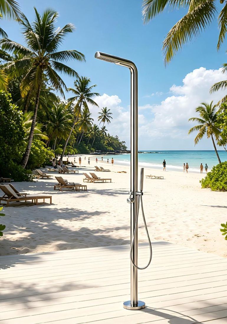 Colonne Riviera en inox AISI 316L, RIVIÈRE & BAINS